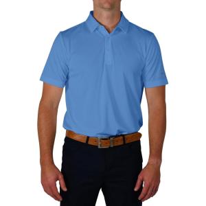 imageColumbia Mens Golf Drive Polo Shirt Omni Wick Performance Breathable Short SleeveSkyler