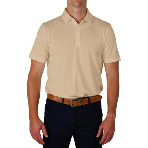 imageColumbia Mens Golf Drive Polo Shirt Omni Wick Performance Breathable Short SleeveVegas Gold