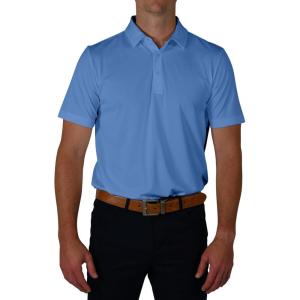 imageColumbia Mens Golf Drive Polo Shirt Omni Wick Performance Breathable Short SleeveWhite Cap