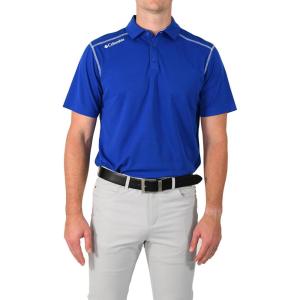 imageColumbia Mens Golf Shotgun Polo Omni Wick Performance Breathable Short SleeveAzul