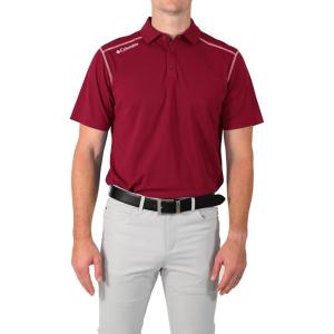 imageColumbia Mens Golf Shotgun Polo Omni Wick Performance Breathable Short SleeveBeet