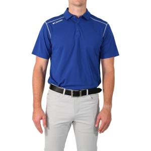imageColumbia Mens Golf Shotgun Polo Omni Wick Performance Breathable Short SleeveSapphire