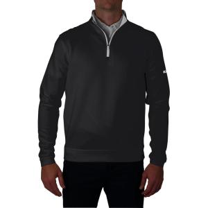 imageColumbia Mens Golf Wickhams Hills Quarter Zip OMNI WICK PulloverBlack