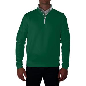 imageColumbia Mens Golf Wickhams Hills Quarter Zip OMNI WICK PulloverForest