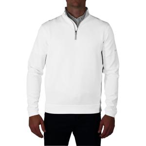 imageColumbia Mens Golf Wickhams Hills Quarter Zip OMNI WICK PulloverWhite