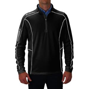 imageColumbia Mens OMNI WICK Shotgun 14 Zip Pullover Breathable Long SleeveBlack