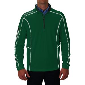 imageColumbia Mens OMNI WICK Shotgun 14 Zip Pullover Breathable Long SleeveForest
