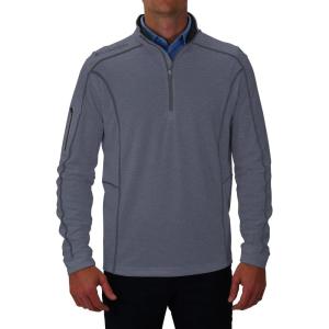 imageColumbia Mens OMNI WICK Shotgun 14 Zip Pullover Breathable Long SleeveHeathered Forged Iron