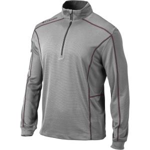 imageColumbia Mens OMNI WICK Shotgun 14 Zip Pullover Breathable Long SleeveLight Grey