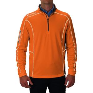 imageColumbia Mens OMNI WICK Shotgun 14 Zip Pullover Breathable Long SleeveMango