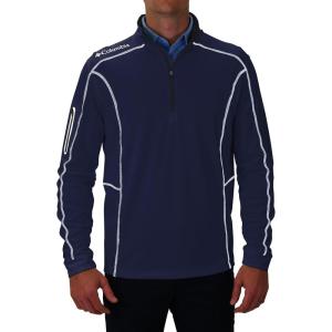 imageColumbia Mens OMNI WICK Shotgun 14 Zip Pullover Breathable Long SleeveNavy