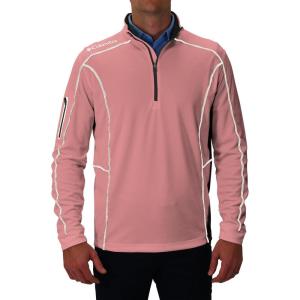 imageColumbia Mens OMNI WICK Shotgun 14 Zip Pullover Breathable Long SleeveSorbet