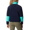 imageColumbia Womens Benton Springs Crop PulloverDark NocturnalElectric Turquoise