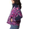 imageColumbia Womens Benton Springs Crop PulloverWild Fuchsia Dotty DisguiseDark Noctrnl