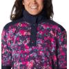 imageColumbia Womens Benton Springs Crop PulloverWild Fuchsia Dotty DisguiseDark Noctrnl
