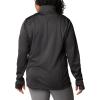 imageColumbia Womens W Park View Grid Fleece 12 ZipBlack Heather