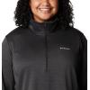 imageColumbia Womens W Park View Grid Fleece 12 ZipBlack Heather
