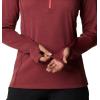 imageColumbia Womens W Park View Grid Fleece 12 ZipBright Geranium Heather