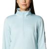 imageColumbia Womens W Park View Grid Fleece 12 ZipSpring Blue Heather