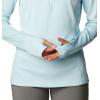 imageColumbia Womens W Park View Grid Fleece 12 ZipSpring Blue Heather