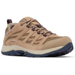 imageColumbia Mens Newton Ridge Plus II Suede Waterproof Boot Wide Breathable HighTraction GripAsh Brown  Warp Red