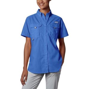 imageColumbia Womens Bahama Short Sleeve ShirtBlue Macaw