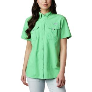 imageColumbia Womens Bahama Short Sleeve ShirtEmerald City