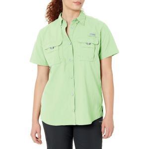 imageColumbia Womens Bahama Short Sleeve ShirtLime Glow