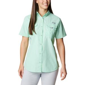 imageColumbia Womens Bahama Short Sleeve ShirtMint Cay