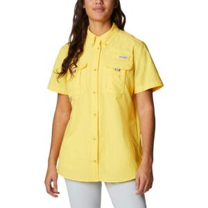 imageColumbia Womens Bahama Short Sleeve ShirtSun Glow
