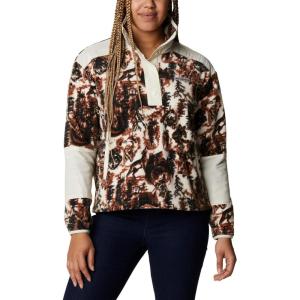 imageColumbia Womens Benton Springs Crop PulloverChalk WolfscapeChalk