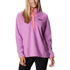 imageColumbia Womens Benton Springs Half Snap PulloverBlossom PinkSalmon