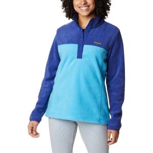 imageColumbia Womens Benton Springs Half Snap PulloverBlue ChillDark Sapphire