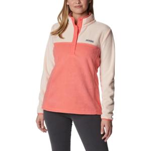 imageColumbia Womens Benton Springs Half Snap PulloverBlush PinkPeach Blossom