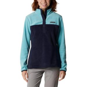 imageColumbia Womens Benton Springs Half Snap PulloverDark NocturnalSea Wave