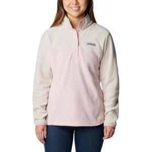 imageColumbia Womens Benton Springs Half Snap PulloverDusty PinkDark StoneDusty Pink