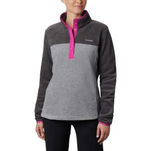 imageColumbia Womens Benton Springs Half Snap PulloverLight Grey HeatherShark