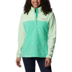imageColumbia Womens Benton Springs Half Snap PulloverLight JadeKey West