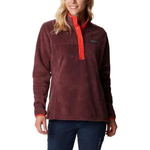 imageColumbia Womens Benton Springs Half Snap PulloverMalbecBold Orange