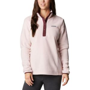 imageColumbia Womens Benton Springs Half Snap PulloverMineral PinkMalbec