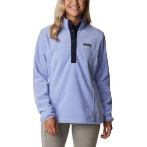 imageColumbia Womens Benton Springs Half Snap PulloverSerenityDark Nocturnal