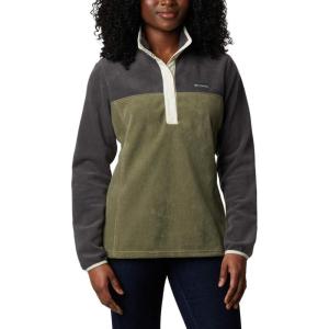 imageColumbia Womens Benton Springs Half Snap PulloverSharkStone Green