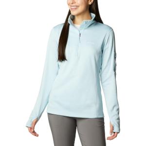 imageColumbia Womens W Park View Grid Fleece 12 ZipSpring Blue Heather