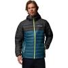 imageColumbia mens Powder Lite Ii Hooded JacketEverblueShark