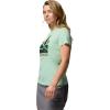 imageColumbia Womens Ruby Springs Graphic Fitted Short SleeveNew MintGet Hiked