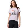 imageColumbia Womens Ruby Springs Graphic Fitted Short SleeveLavender PearlGet Hiked