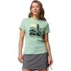 imageColumbia Womens Ruby Springs Graphic Fitted Short SleeveNew MintGet Hiked