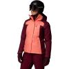 imageColumbia Womens Snowy Summit Insulated JacketAlpenglowRich Wine Cross Dye