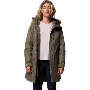 imageColumbia Womens First Generation Suttle Mountain Long Insulated JacketStone Green