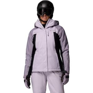 imageColumbia Womens Snowy Summit Insulated JacketLavender PearlBlackShl Prpl Crss Dy
